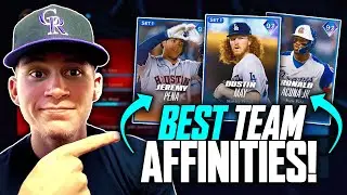 BEST TEAM AFFINITIES IN MLB THE SHOW 23 DIAMOND DYNASTY!