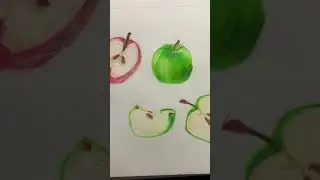 June 21, 2025#fpyシ #apples#greenapples #redapples#art #appleslices#halfofapple#applefarms