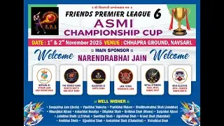 FRIENDS PREMIER LEAGUE 6  ASMI CHAMPIONSHIP CUP 15/11/2025 7:00 AM