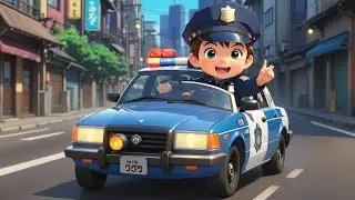 Baby John is a Policeman | Nursery Rhyme for Kids | Police Car Song for Children | KidsLearn Rhymes