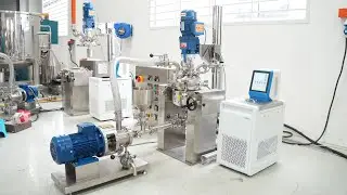 Multimix Vacuum High Torque Mixing with Inline High Shear Mixer for cough syrup application