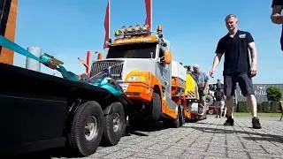 RC Modeltruck 1/4  VOLVO NH12 en Mack B61 | Gestuntel deel III