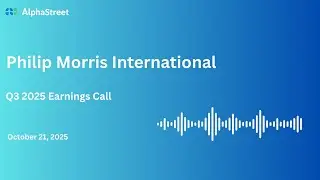 PM Stock | Philip Morris International Inc Q3 2025 Earnings Call