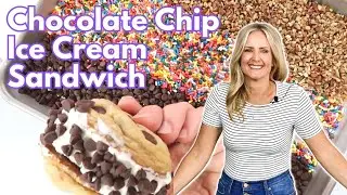 Chocolate Chip Ice Cream Sandwiches!