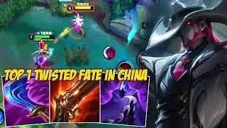THE BEST TWISTED FATE IN THE WORLD | TOP 1 TWISTED FATE - WILD RIFT