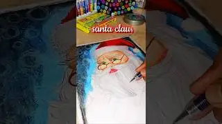 SANTA art Part-1🙄🫀ll #trending #youtubeshorts #art #editing