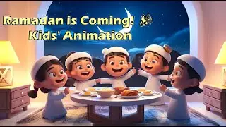 Ramadan for Kids! 🌙 Fun Rhyme & Cartoon ✨ | रमजान आ रहा है |#ramadan #ramadanforkids #kidsworld2468