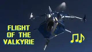Aegis Gladius Valiant - Star Citizen Soundtrack Flight of the Valkyrie