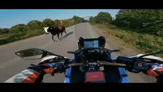 POV - Africa Twin Adventure Sports DCT (RAW) - Pure Exhaust Sound (4K)