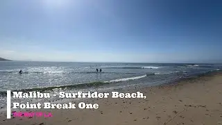 Malibu-Surfrider Beach (4k, 60FPS)