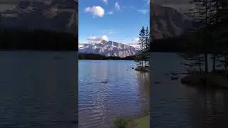 Two Jack Lake, Banff National Park #lake #landscape #mountains