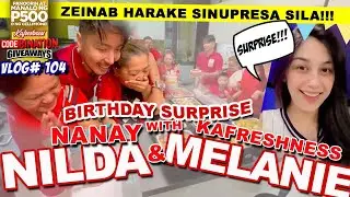 BIRTHDAY SURPRISE WITH KAFRESHNESS NANAY NILDA & MELANIE CABALIDA!! 🍺🎂🍥🍡🍢🍤  (VLOG #104)