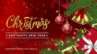 Red Elegant Decorative Christmas Video