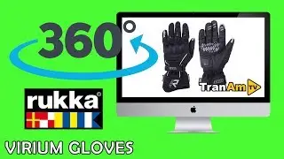 RUKKA Virium Goretex Motorcycle Gloves - HD 360 DEGREE VIDEO | Bikerheadz.co.uk