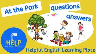 ESL Activities at the Park - Present Simple Questions and Answers