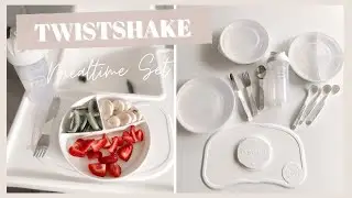 Twistshake Meal Time Complete Set | Less Messy Meal Time | Toddler Eating | Meu & Mea