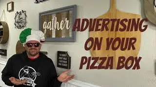 Advertising on your PIZZA BOX
