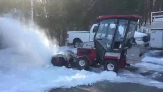 Ventrac 4500 w/ broom demo.