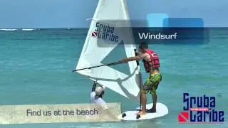 Windsurf ingles All inclusive Riu Hotel and Resort with ScubaCaribe
