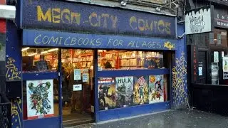 Tour of Mega City Comics London & Camden Market