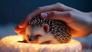 Sleeping Hedgehog 🦔 &mdash; Relaxing Piano 🌙 for Deep Sleep, Stress Relief & Cozy Night Rest