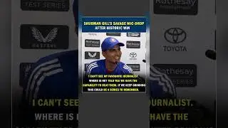 gill troll journalist after winning || ind wins 2nd test vs england ||