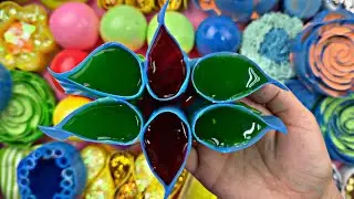ASMR SOAP | Crushing soap boxes with glitter and starch | Cutting soap cubes 