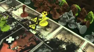 Zombicide Toxic City Mall: partida completa passo a passo em portugu&ecirc;s