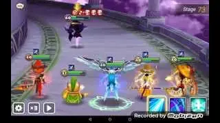 Summoners war: Wind Penguin Knight [Mav] ToA Hard test 73 Floor