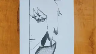How to draw sasuke uchiha | sasuke uchiha drawing step-by-step 