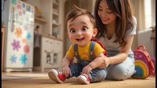 👶 Baby&rsquo;s First Day of School Song 🎒 | Fun Learning Nursery Rhyme for Kids | Pixar-Style 3D Animation