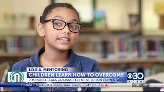 Children learn how to overcome, Josendale leads guidance event at Edison Elementary
