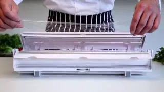 Clingfilm, foil and baking parchment - Cut with a SINGLE PRESS,  Speedwrap 450