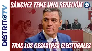 🔴SÁNCHEZ ENTRA EN PÁNICO Y TEME UNA REBELIÓN INTERNA TRAS LOS DESASTRES ELECTORALES🔴