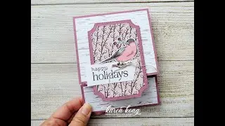 FUN FOLD! Make this easy fun fold with an inside slider