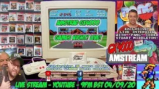 [AMSTRAD GX4000] AMSTREAM - GX4000 Games Night Live! Celebrating 30 Years! + Pang Coder Interview!!