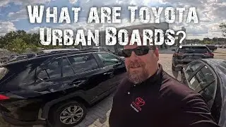 What are rear access steps (Urban Boards) on a Toyota?