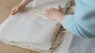 Sznurki Trzy - Pakowanie Makramy. #macrame