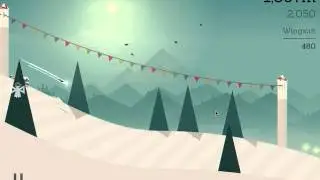 Proximity wingsuit fly for 100m in a row / Alto's Adventure