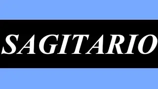 SAGITARIO-TE VAS A CONVERTIR EN UN MILLONARIO! SOLO ABRE EL VIDEO PARA QUE SE VUELVA REALIDAD