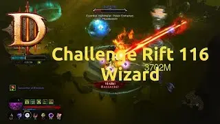 Diablo 3 - Challenge Rift - Challenge 116 - Wizard - So Close