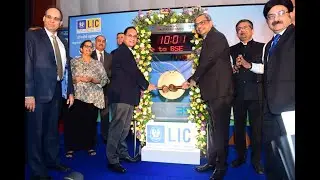 Listing Ceremony of LIC on 17th May, 2022
