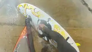 Mark Clark Portrush with family & friends Windsurfing, UK, Ireland 2015 to 2025.
