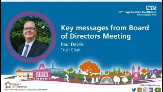 Key Messages from the Board, July 2025