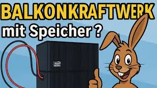 Hasenbau Power | Balkonkraftwerk mit Speicher? TSUN MSU2000 & SolarCan erkl&auml;rt