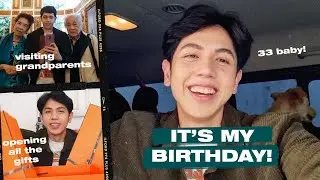 BIRTHDAY VLOG | Visiting Grandparents + Unboxing Gifts | BJ Pascual