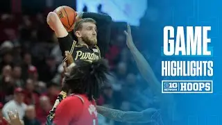 Purdue at Rutgers | HIGHLIGHTS | Big Ten Basketball | 12/02/2025