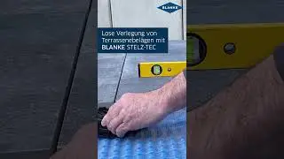 BLANKE STELZ-TEC &ndash; Mit h&ouml;henverstellbaren Stelzlagern einfach Terrassen befliesen