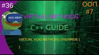 C++ Виртуальные методы и таблицы виртуальных методов.