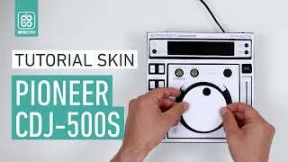 Pioneer CDJ-500S White Skin - How to apply a DJ Player Skin | Tutorial Doto Design
